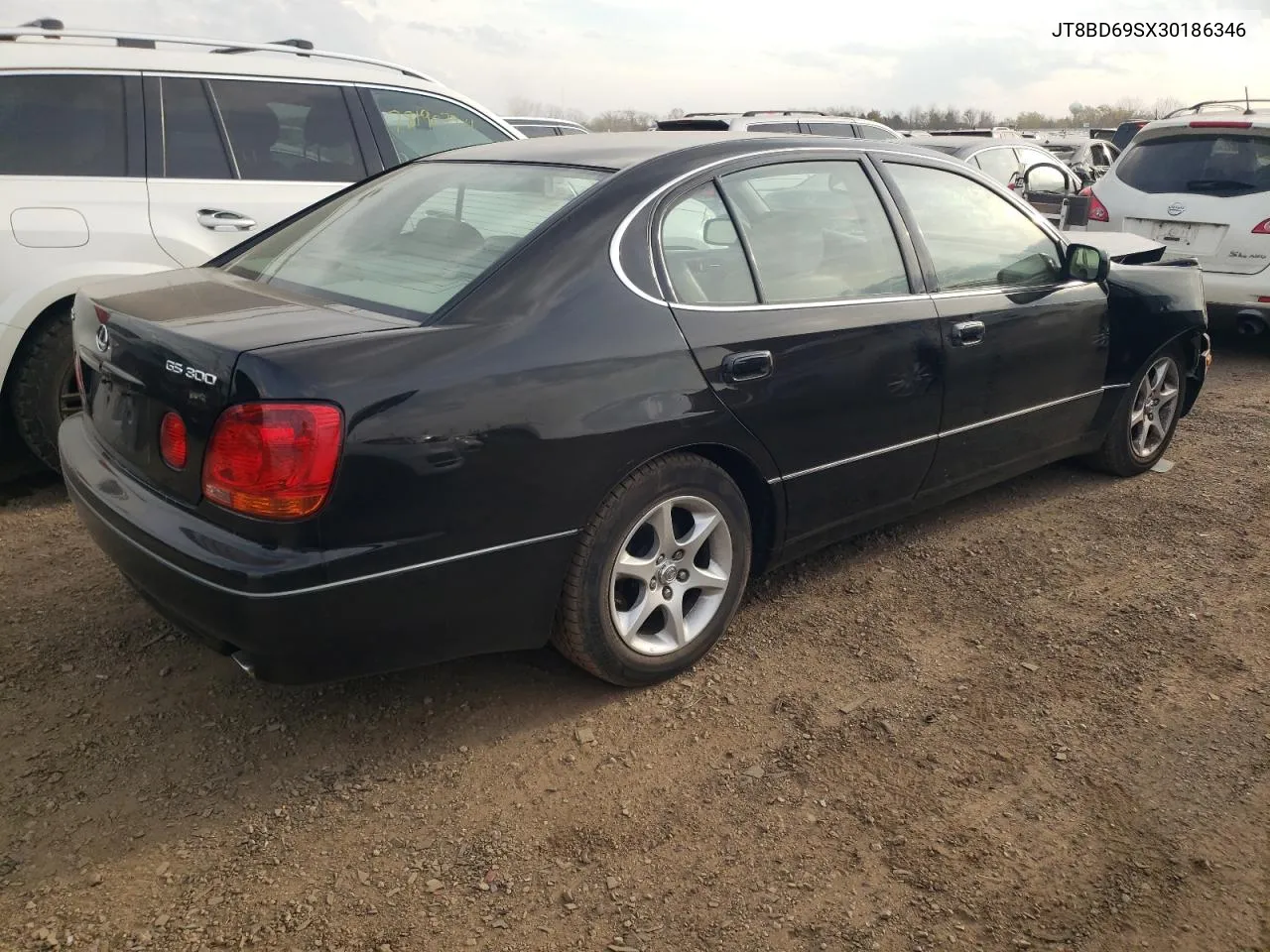 2003 Lexus Gs 300 VIN: JT8BD69SX30186346 Lot: 78380634