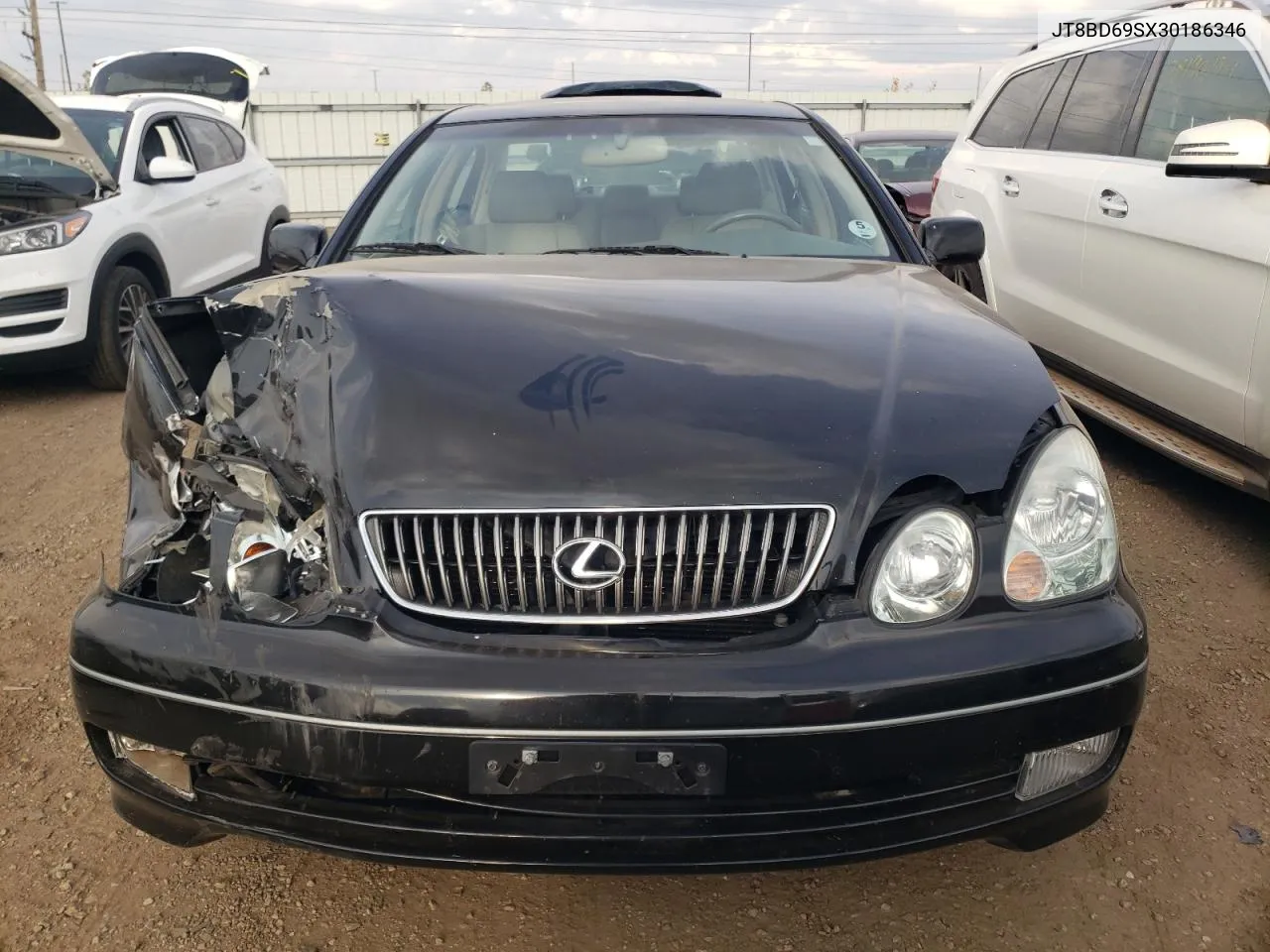 2003 Lexus Gs 300 VIN: JT8BD69SX30186346 Lot: 78380634