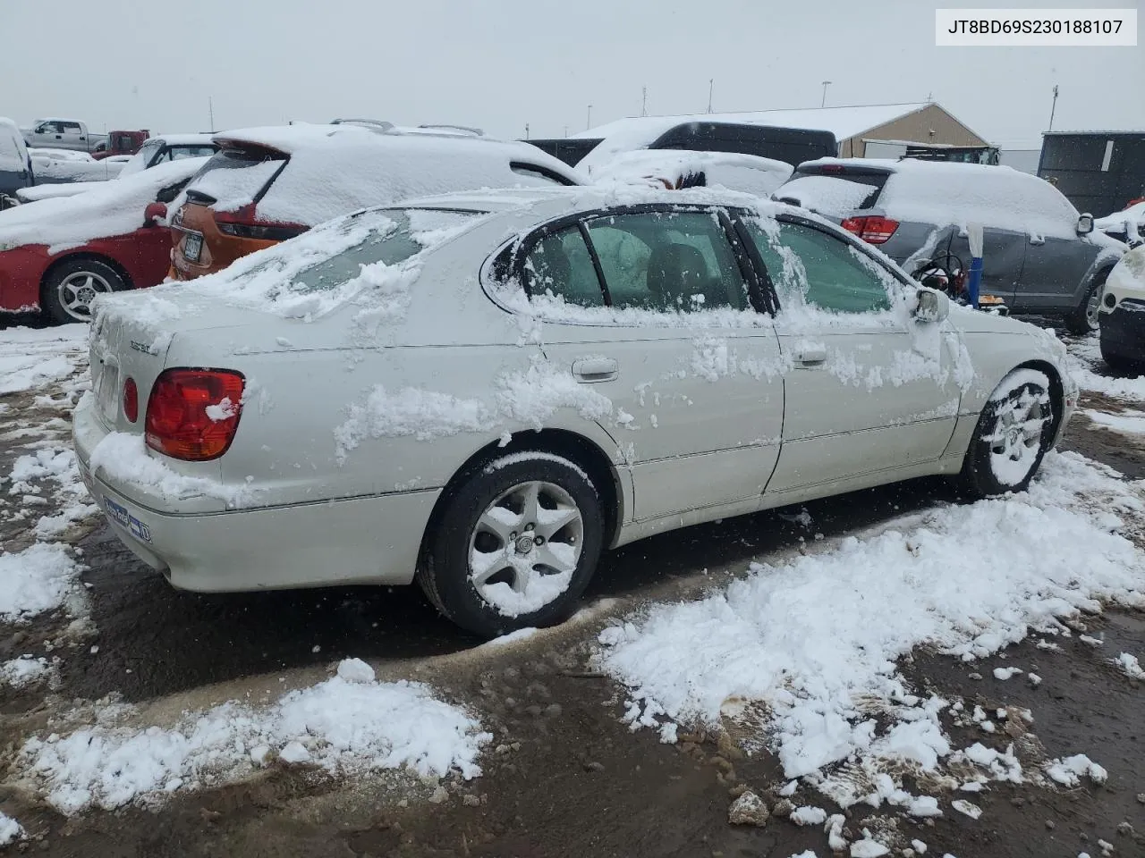 2003 Lexus Gs 300 VIN: JT8BD69S230188107 Lot: 79851054