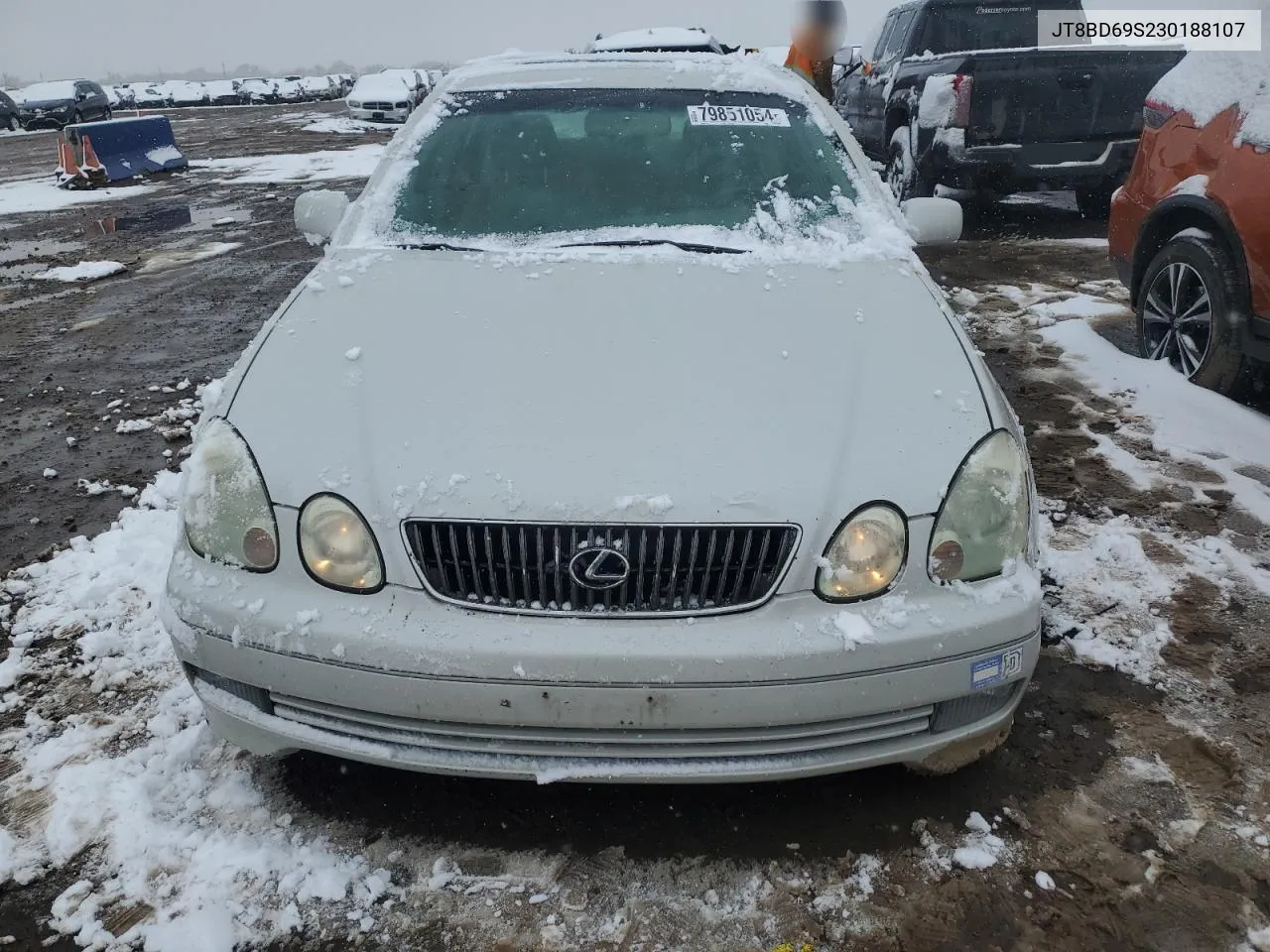 2003 Lexus Gs 300 VIN: JT8BD69S230188107 Lot: 79851054