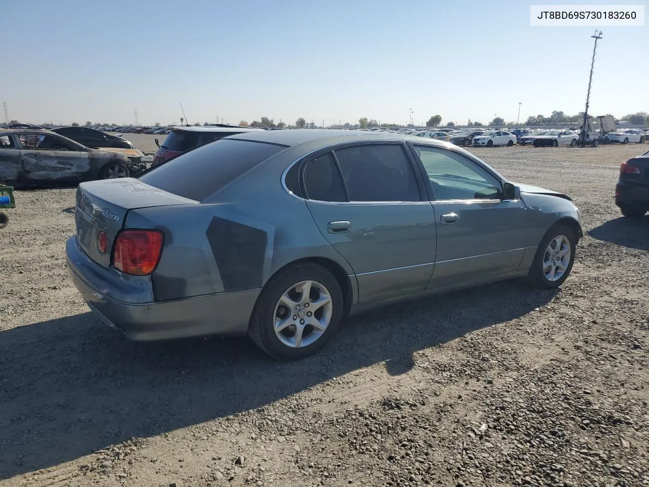 2003 Lexus Gs 300 VIN: JT8BD69S730183260 Lot: 79957184