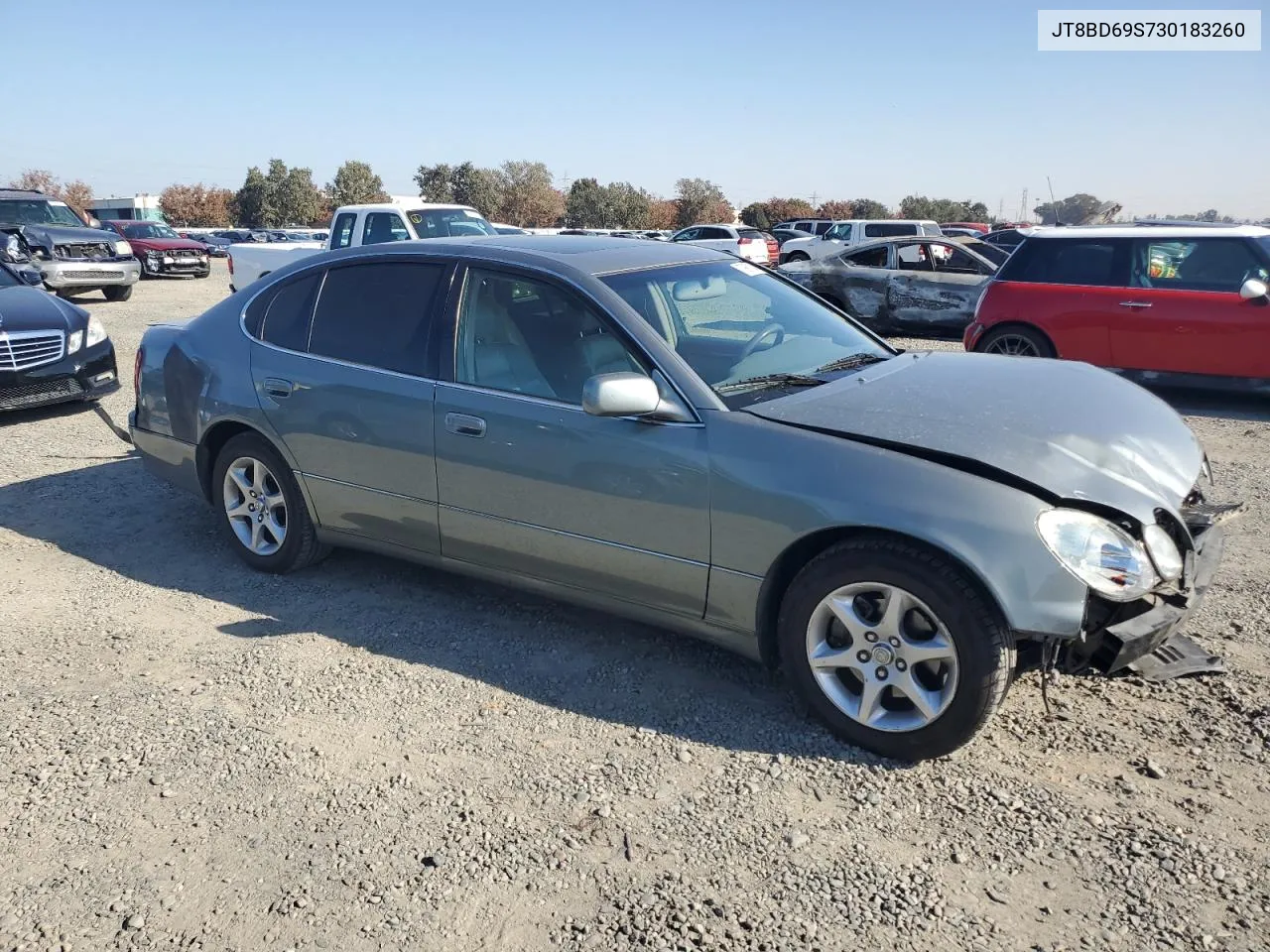 2003 Lexus Gs 300 VIN: JT8BD69S730183260 Lot: 79957184