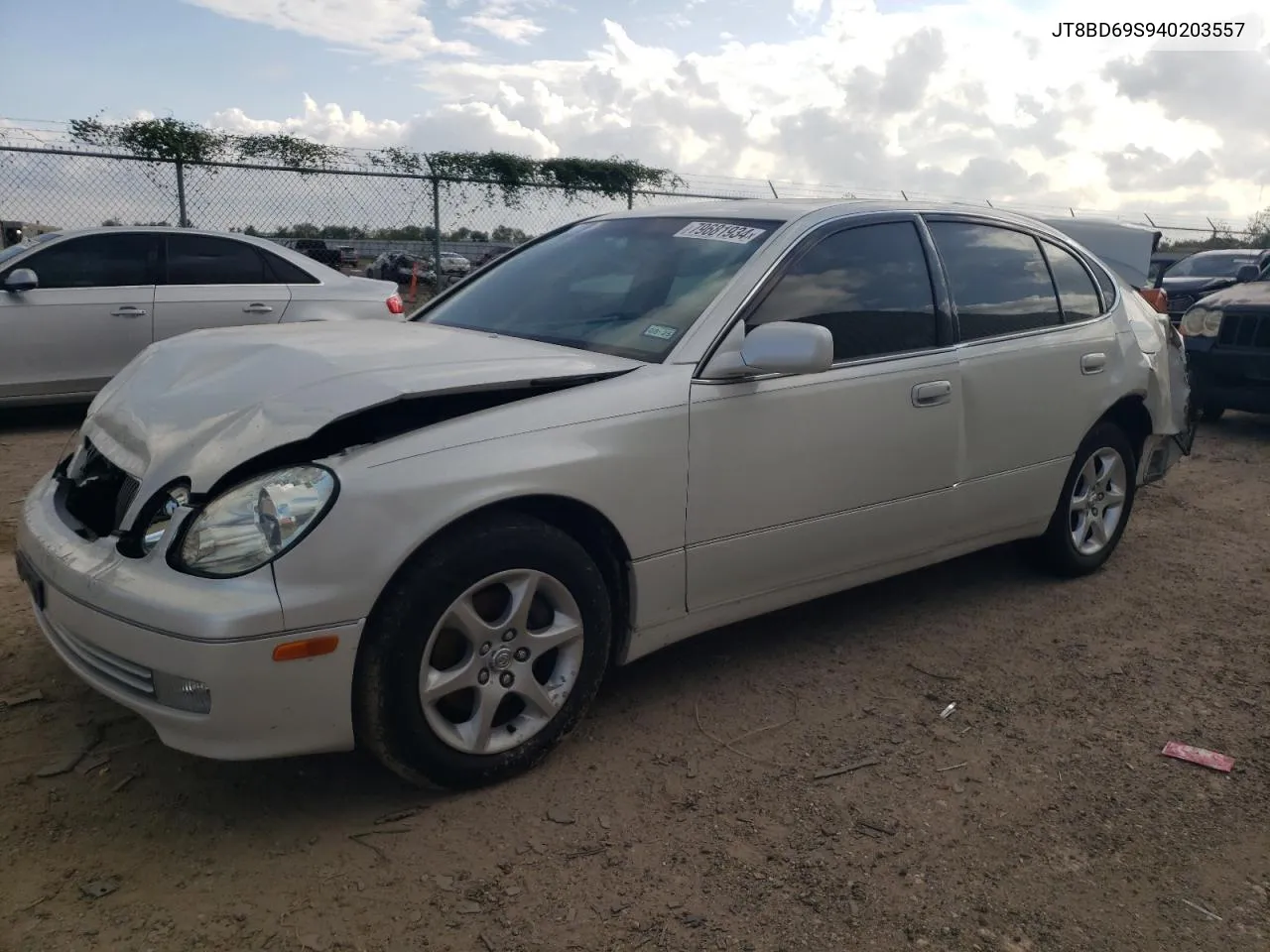 2004 Lexus Gs 300 VIN: JT8BD69S940203557 Lot: 79681934