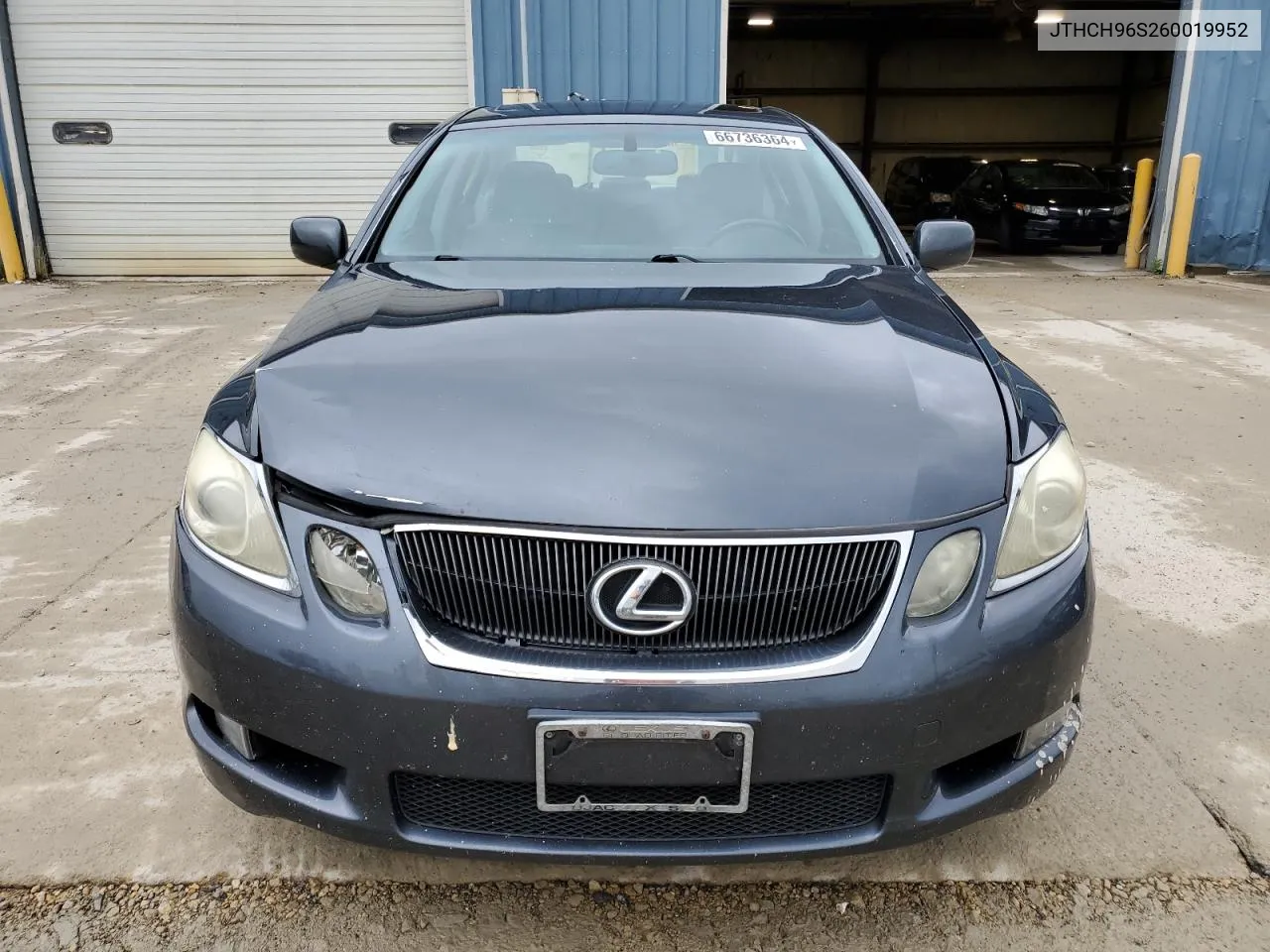 2006 Lexus Gs 300 VIN: JTHCH96S260019952 Lot: 66736364