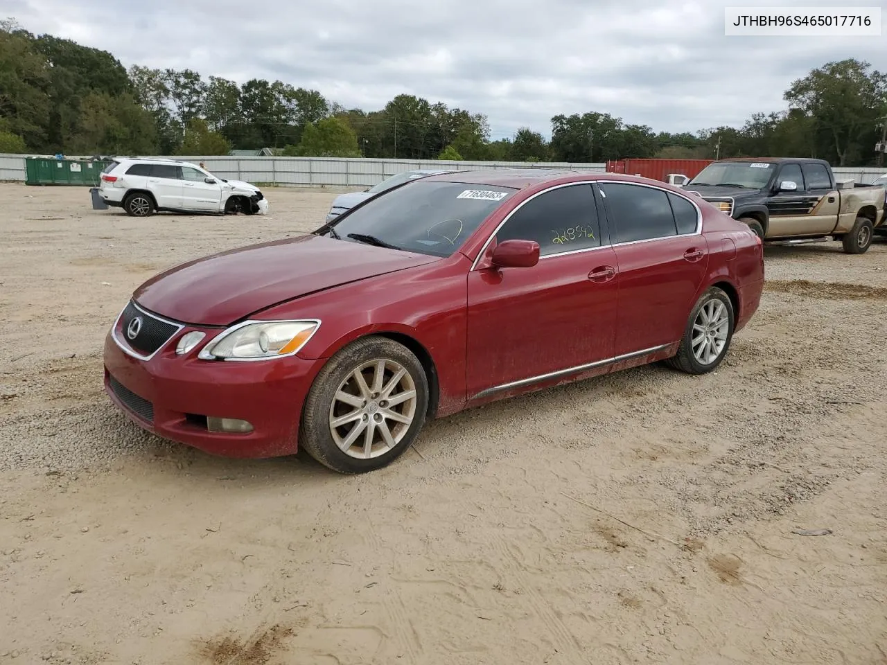 2006 Lexus Gs 300 VIN: JTHBH96S465017716 Lot: 67393154