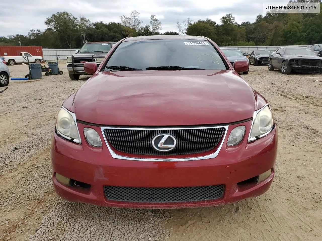 2006 Lexus Gs 300 VIN: JTHBH96S465017716 Lot: 67393154