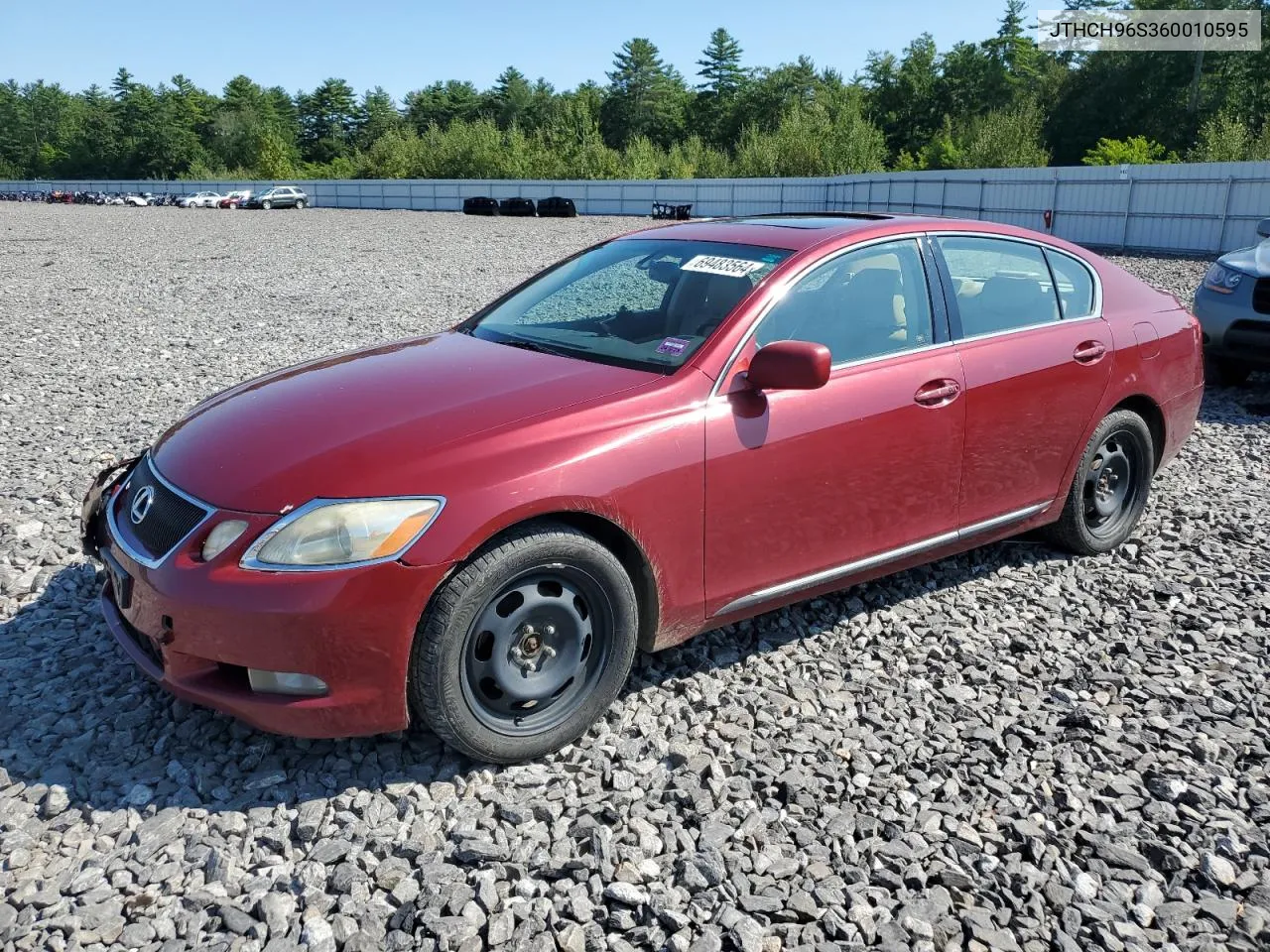 2006 Lexus Gs 300 VIN: JTHCH96S360010595 Lot: 69483564