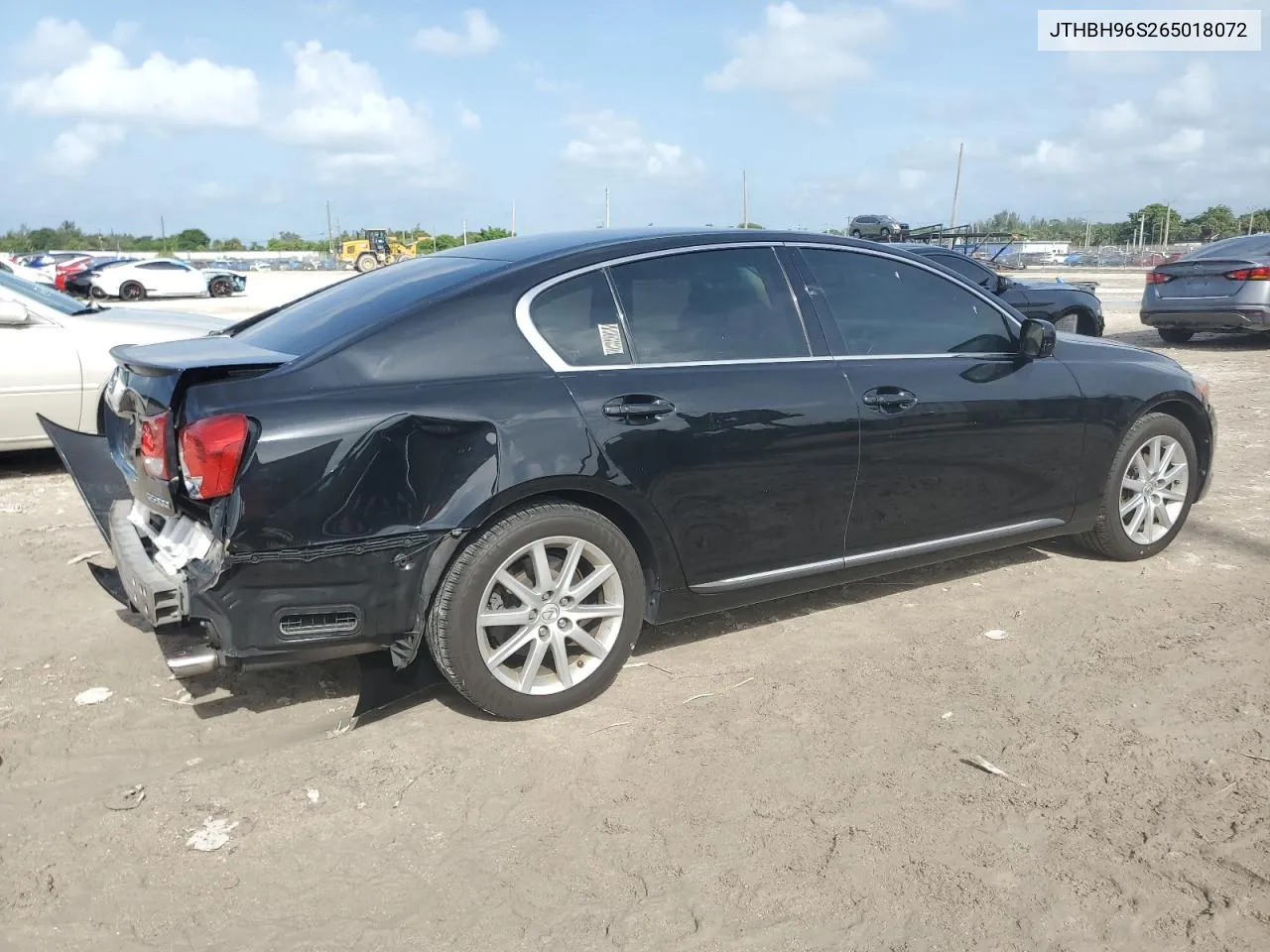 2006 Lexus Gs 300 VIN: JTHBH96S265018072 Lot: 70272904