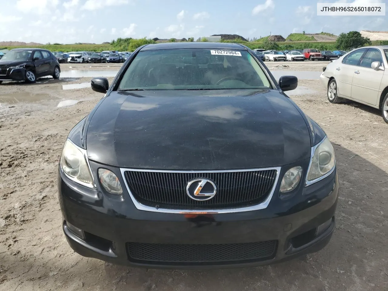 2006 Lexus Gs 300 VIN: JTHBH96S265018072 Lot: 70272904