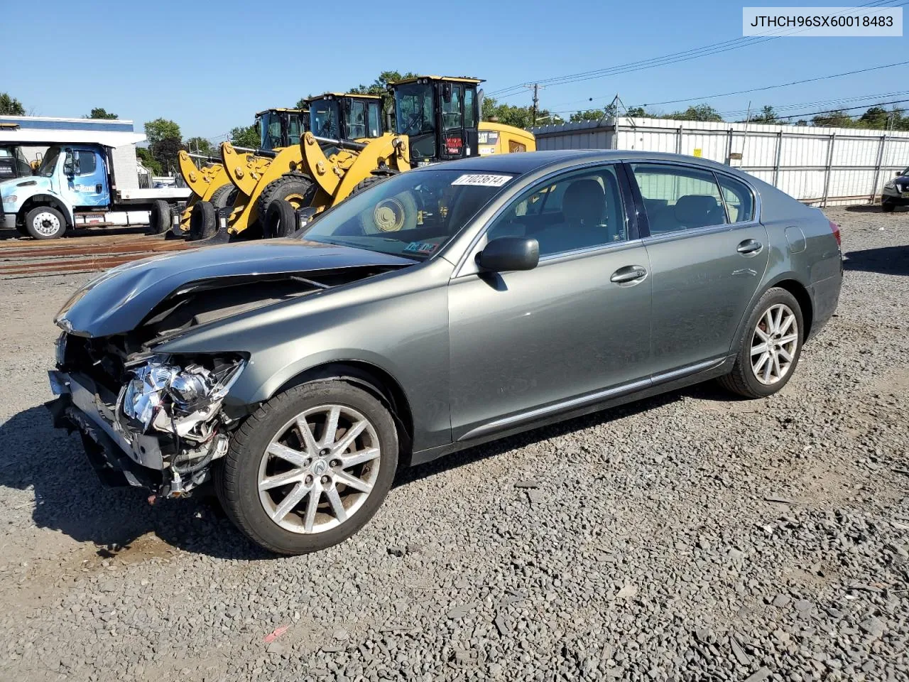 2006 Lexus Gs 300 VIN: JTHCH96SX60018483 Lot: 71023614