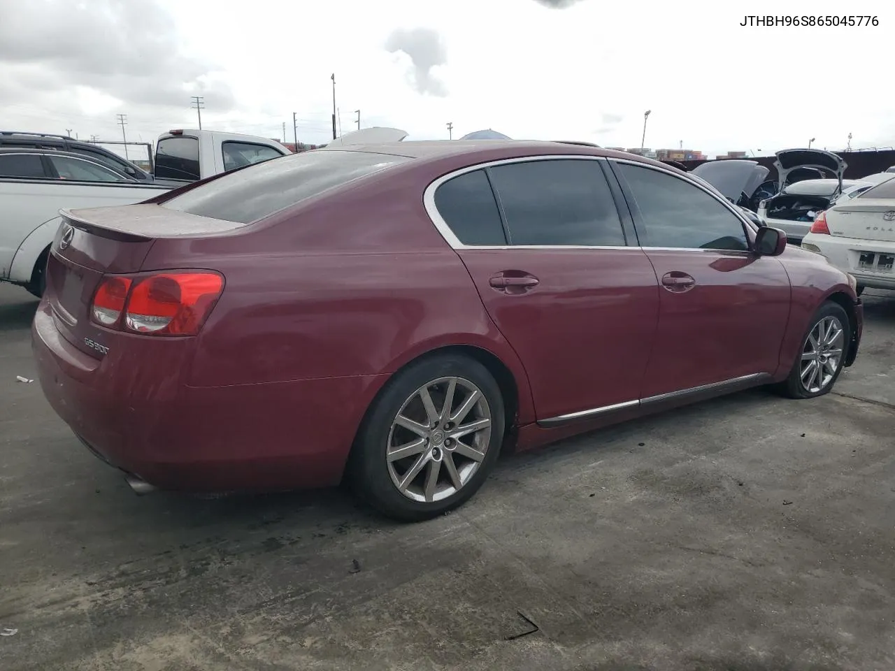 2006 Lexus Gs 300 VIN: JTHBH96S865045776 Lot: 72001294