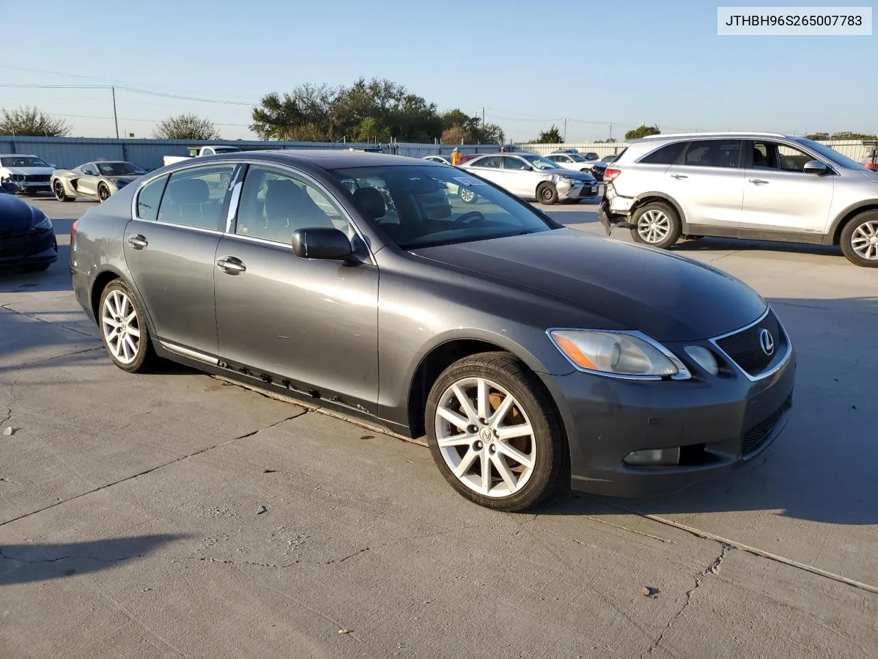 2006 Lexus Gs 300 VIN: JTHBH96S265007783 Lot: 74130904