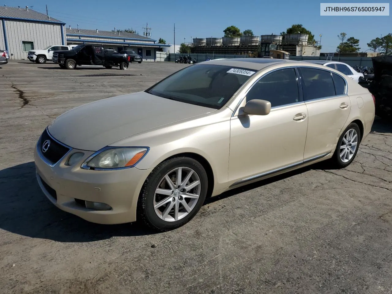 JTHBH96S765005947 2006 Lexus Gs 300