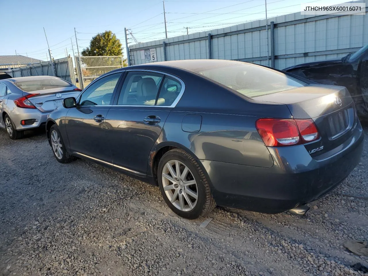 2006 Lexus Gs 300 VIN: JTHCH96SX60016071 Lot: 74814894