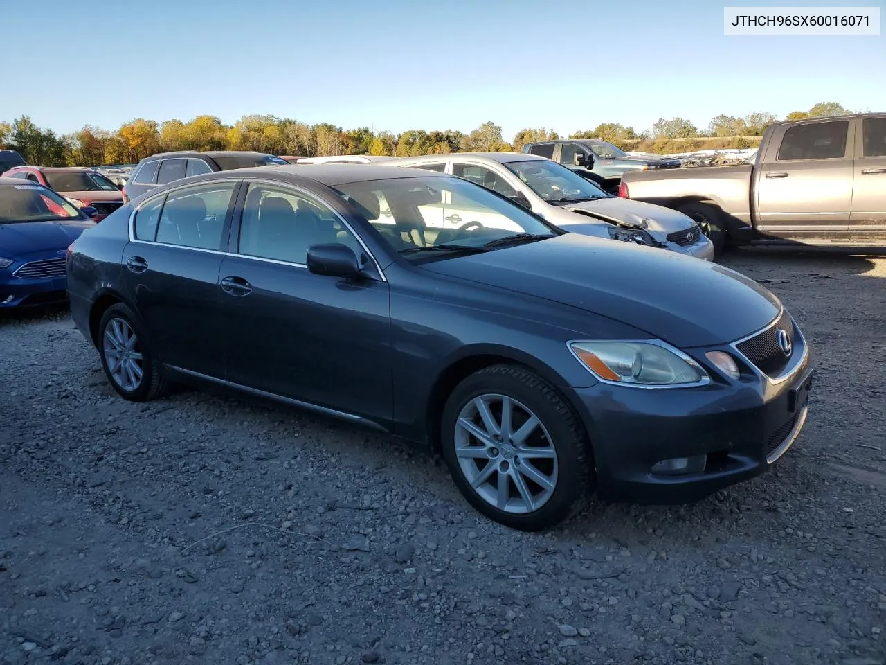 2006 Lexus Gs 300 VIN: JTHCH96SX60016071 Lot: 74814894