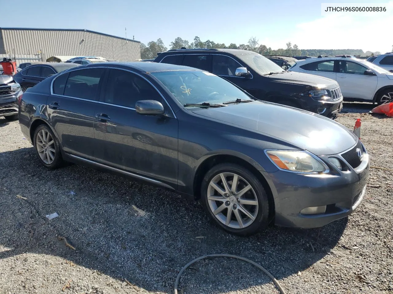 2006 Lexus Gs 300 VIN: JTHCH96S060008836 Lot: 74976594