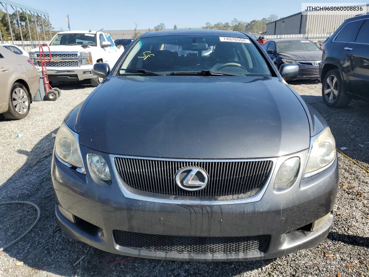 2006 Lexus Gs 300 VIN: JTHCH96S060008836 Lot: 74976594