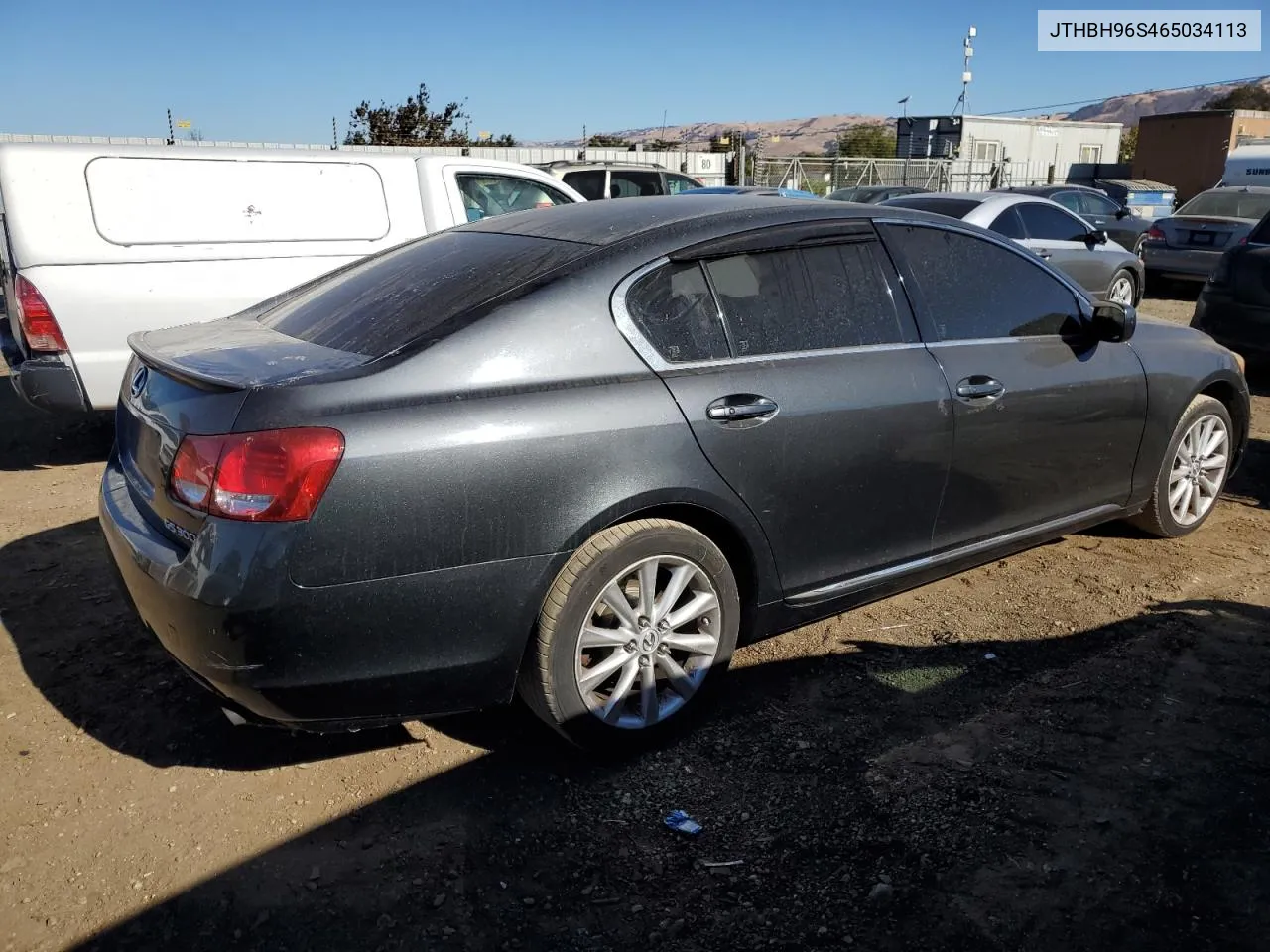 2006 Lexus Gs 300 VIN: JTHBH96S465034113 Lot: 76497734