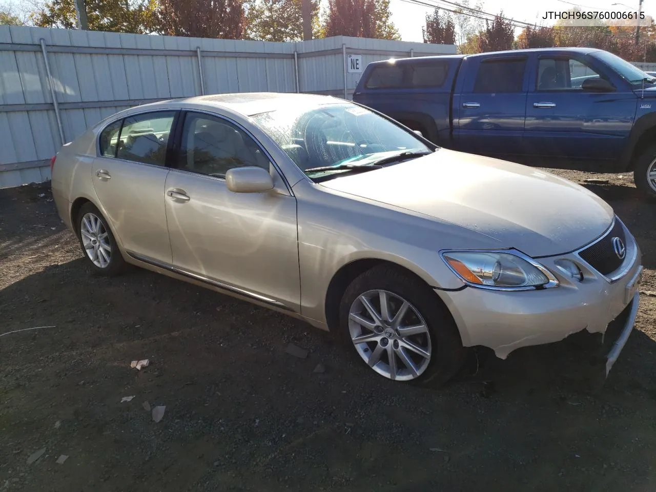 2006 Lexus Gs 300 VIN: JTHCH96S760006615 Lot: 76623534