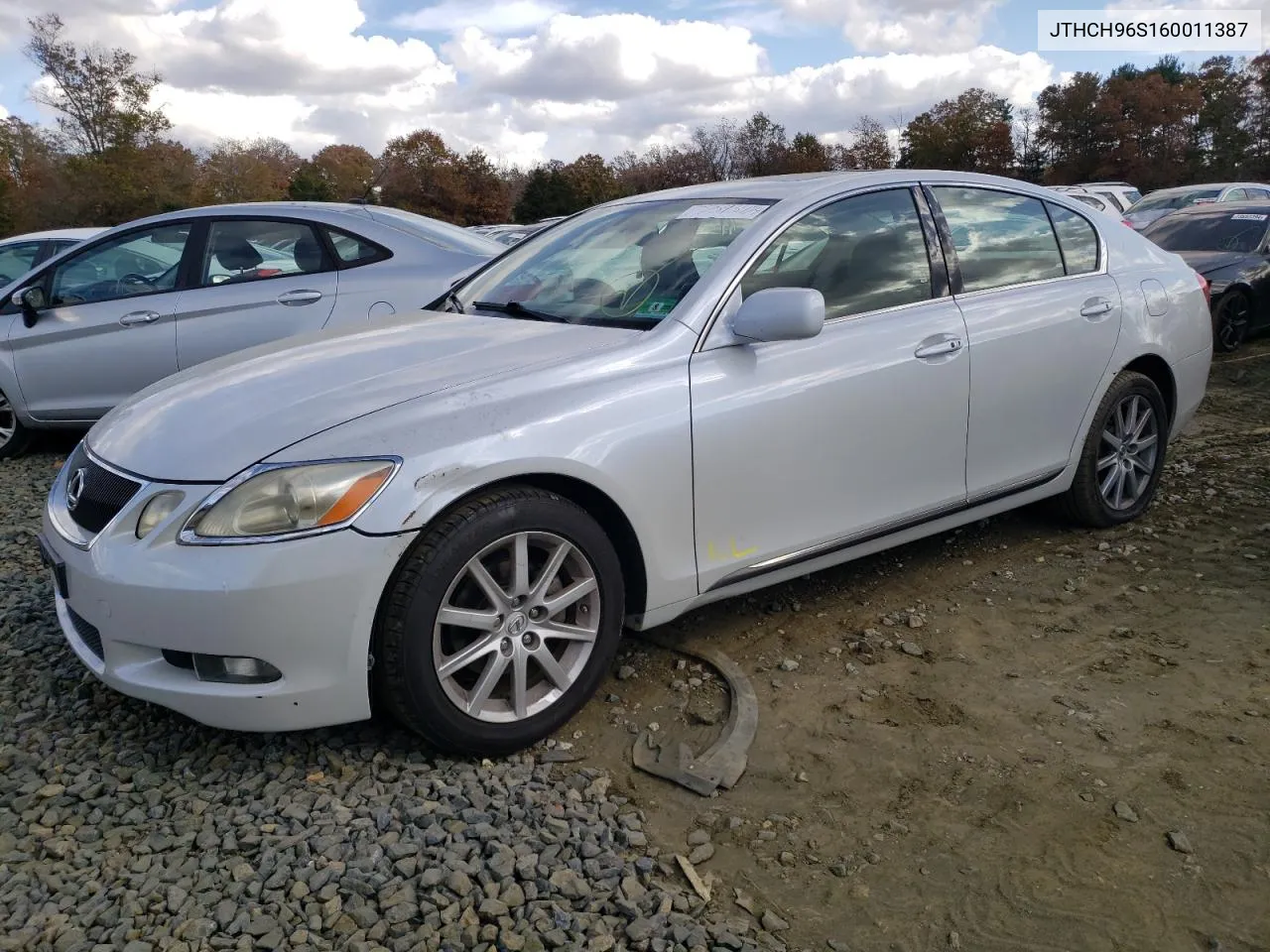 2006 Lexus Gs 300 VIN: JTHCH96S160011387 Lot: 77593474