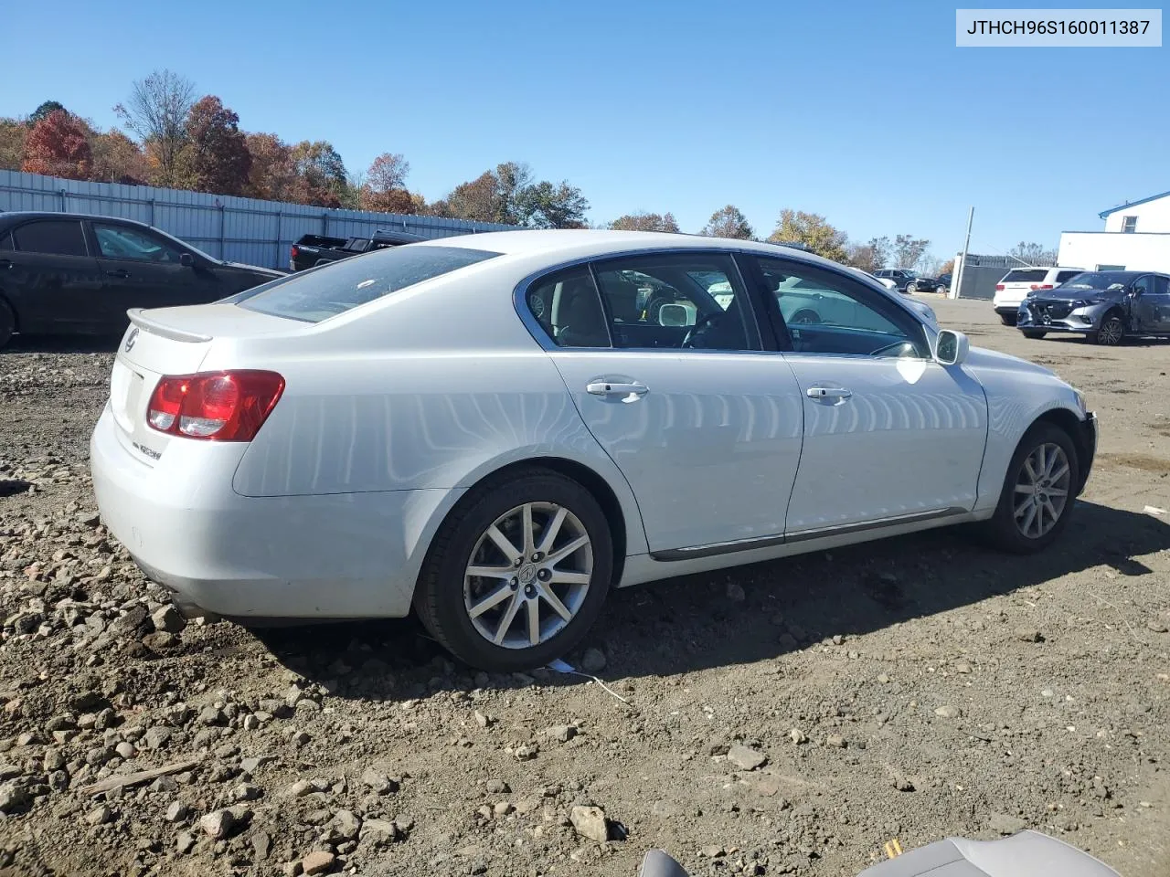 2006 Lexus Gs 300 VIN: JTHCH96S160011387 Lot: 77593474