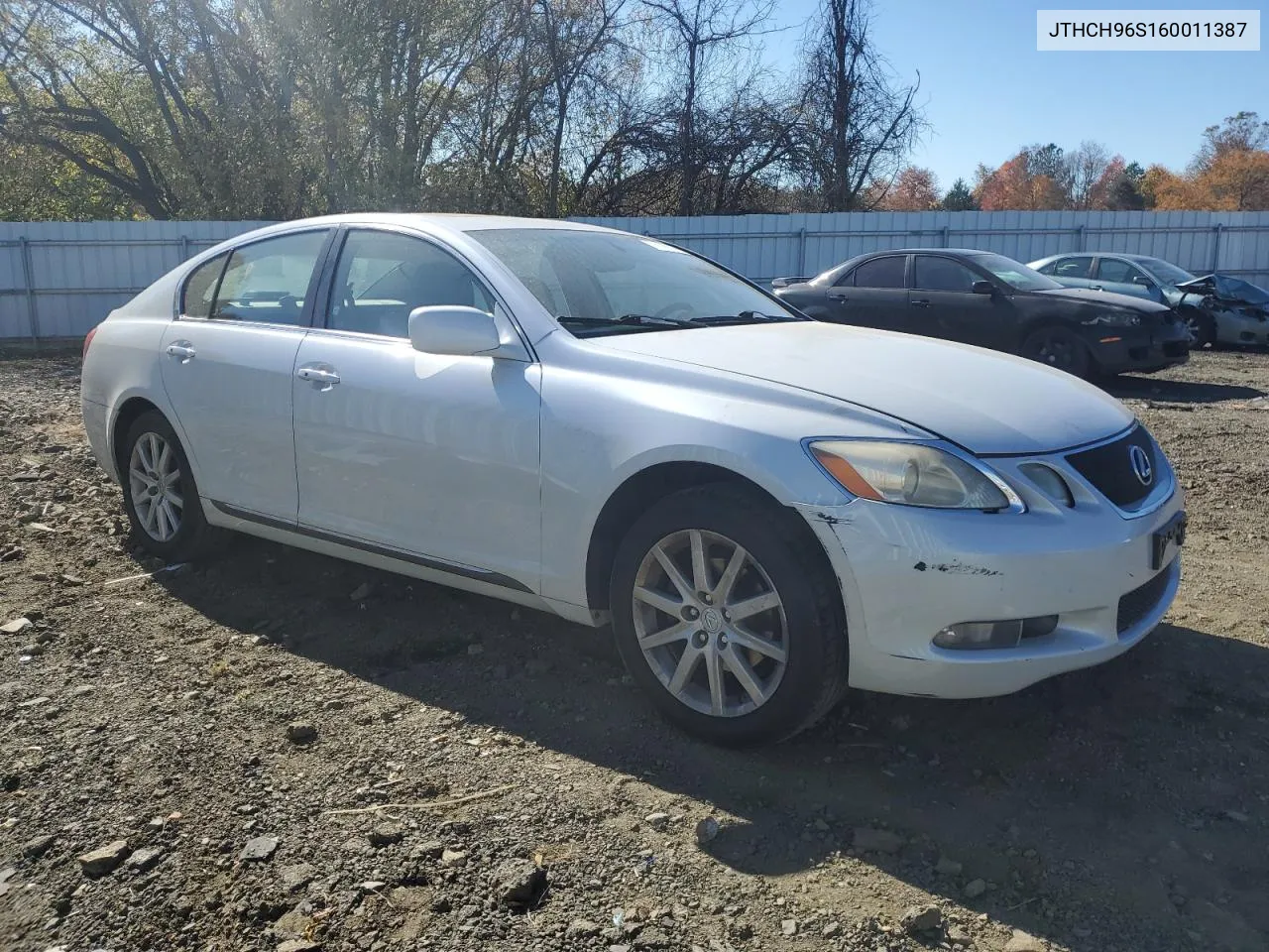 2006 Lexus Gs 300 VIN: JTHCH96S160011387 Lot: 77593474