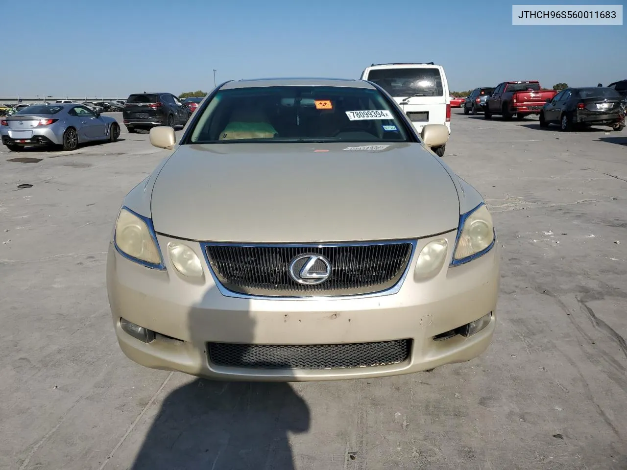 2006 Lexus Gs 300 VIN: JTHCH96S560011683 Lot: 78099394