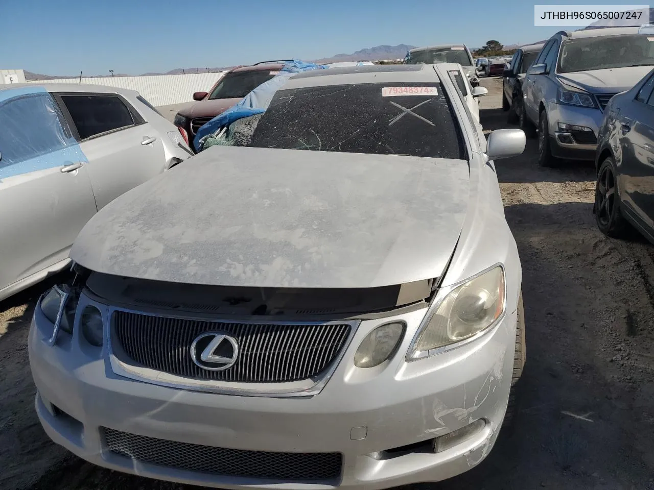 2006 Lexus Gs 300 VIN: JTHBH96S065007247 Lot: 79348374