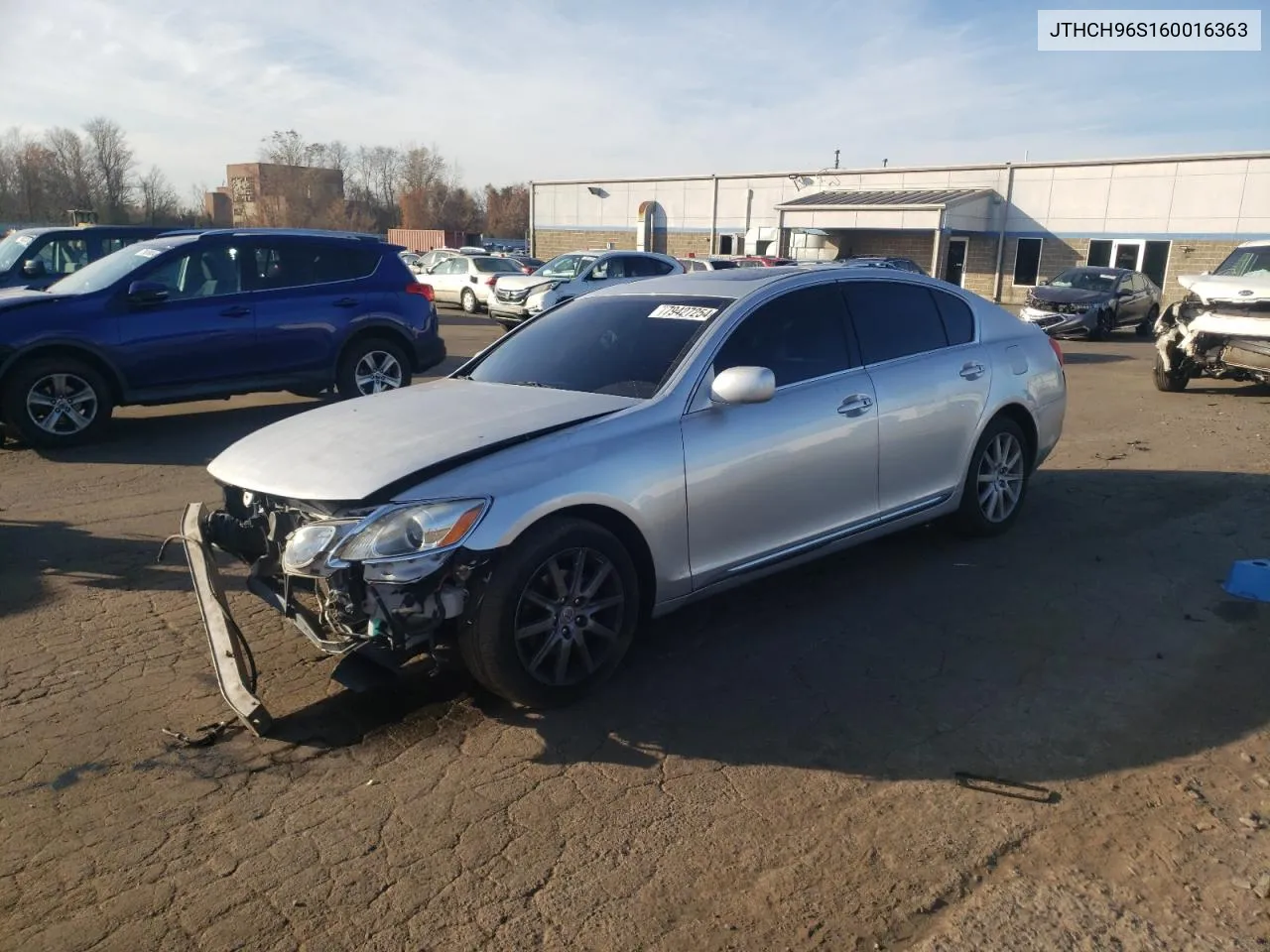 2006 Lexus Gs 300 VIN: JTHCH96S160016363 Lot: 79427254