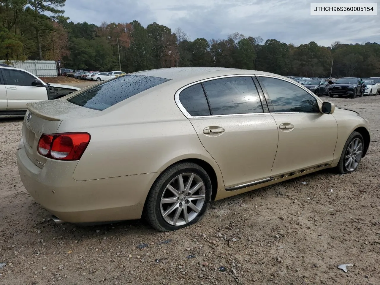 2006 Lexus Gs 300 VIN: JTHCH96S360005154 Lot: 79454424