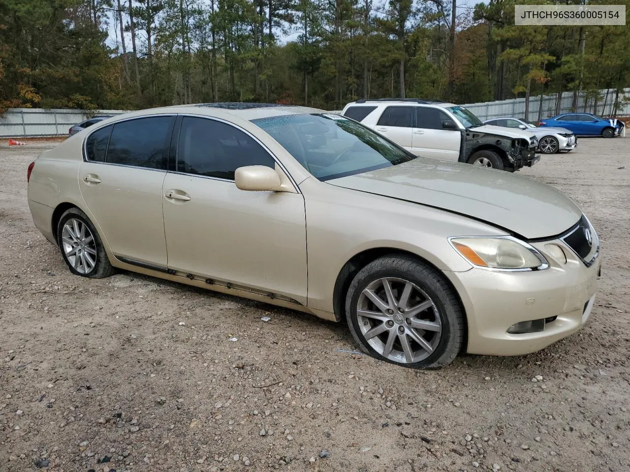 2006 Lexus Gs 300 VIN: JTHCH96S360005154 Lot: 79454424