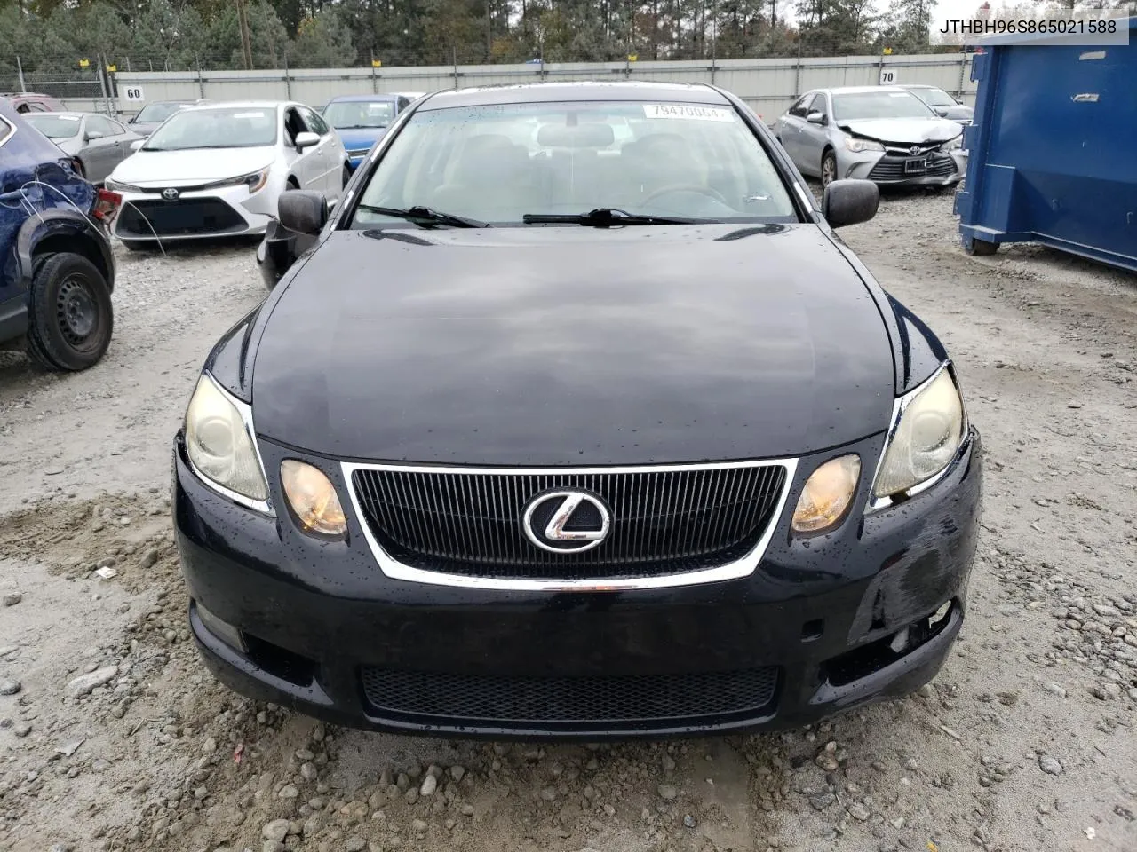 2006 Lexus Gs 300 VIN: JTHBH96S865021588 Lot: 79470064