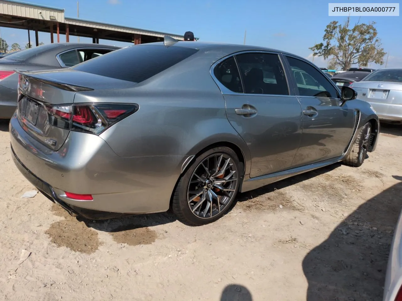 2016 Lexus Gs-F VIN: JTHBP1BL0GA000777 Lot: 75013834