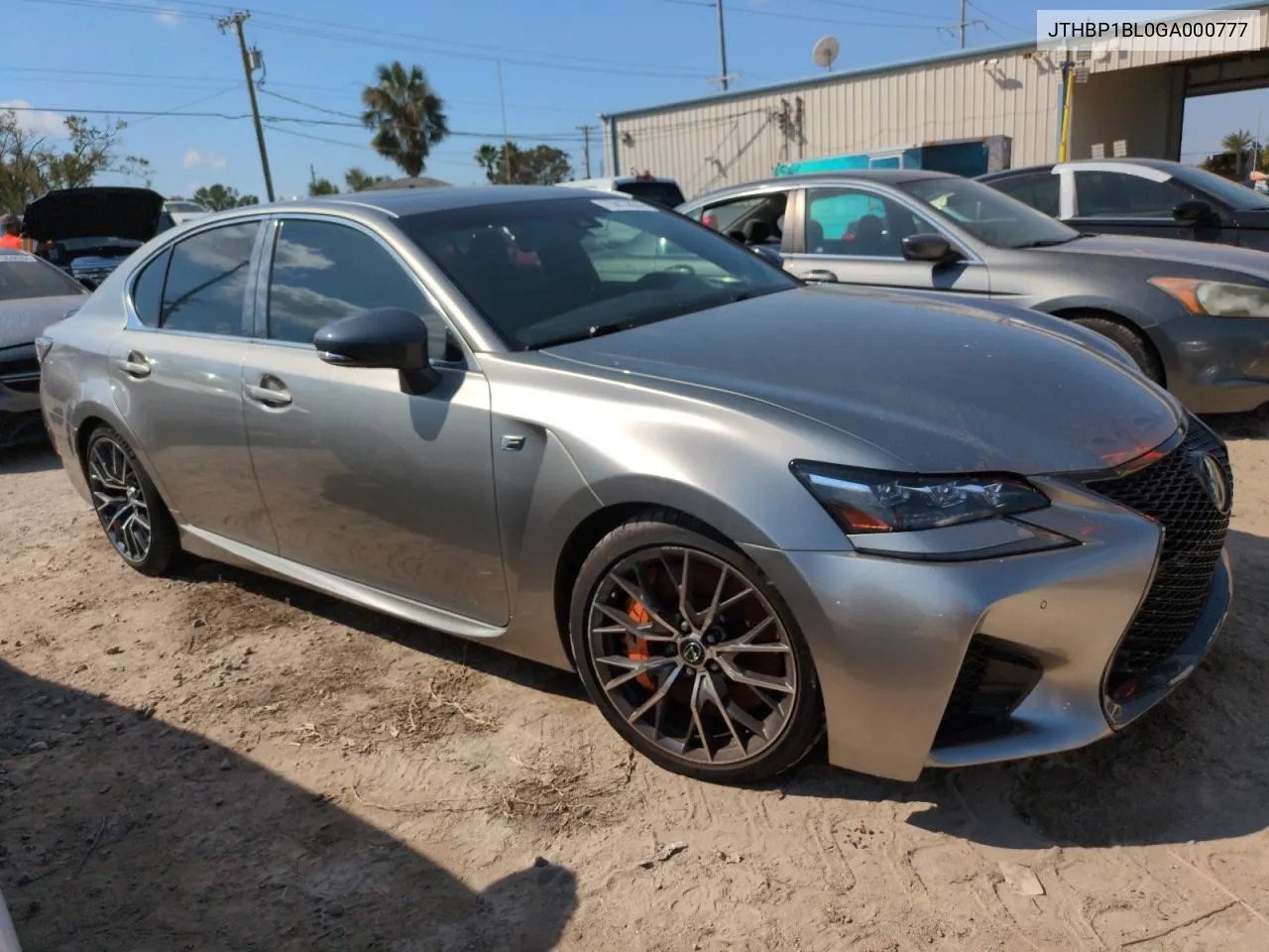 2016 Lexus Gs-F VIN: JTHBP1BL0GA000777 Lot: 75013834