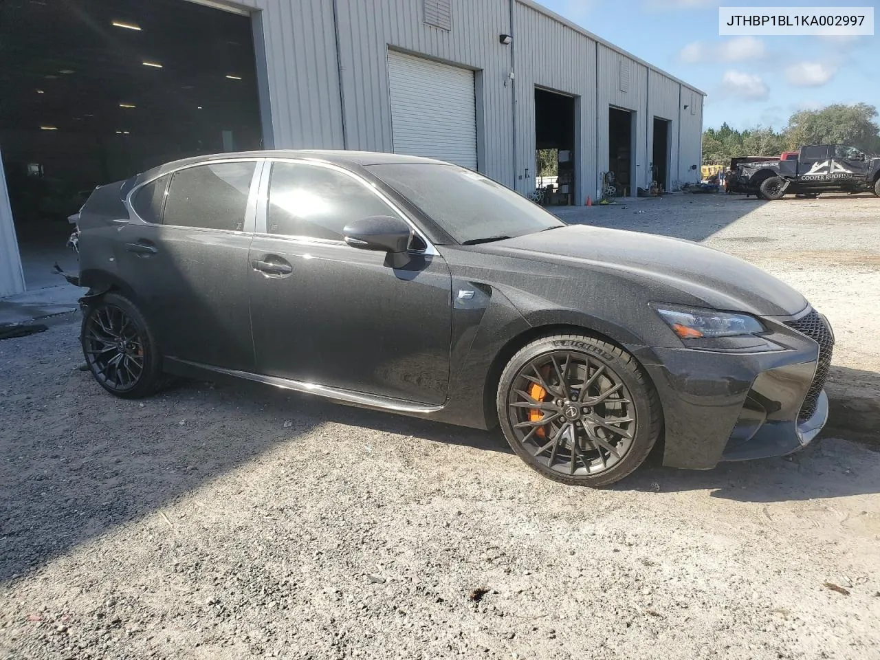 2019 Lexus Gs-F VIN: JTHBP1BL1KA002997 Lot: 77314894