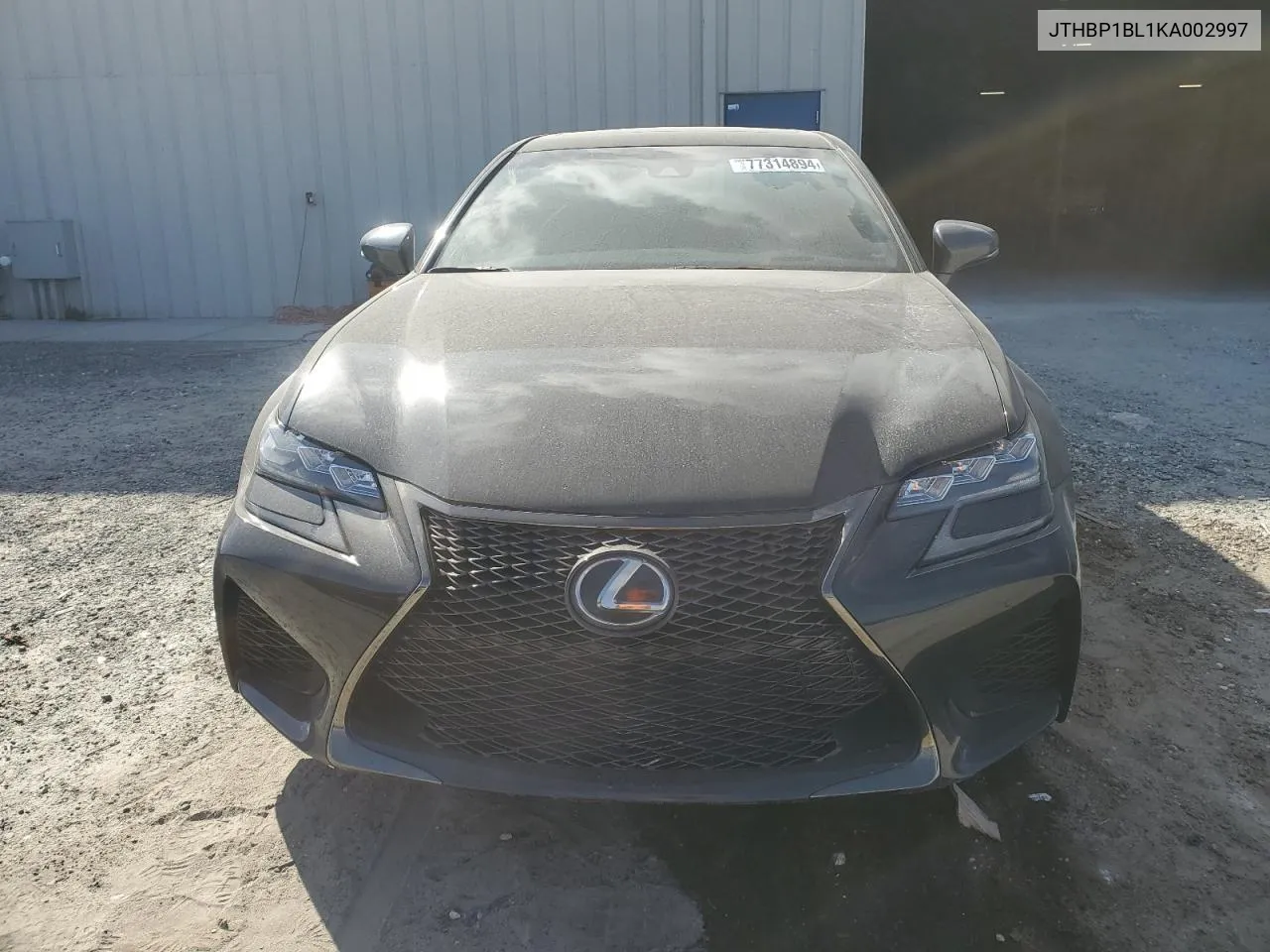 2019 Lexus Gs-F VIN: JTHBP1BL1KA002997 Lot: 77314894