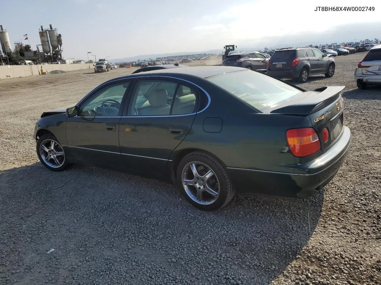 1998 Lexus Gs 400 VIN: JT8BH68X4W0002749 Lot: 75012964