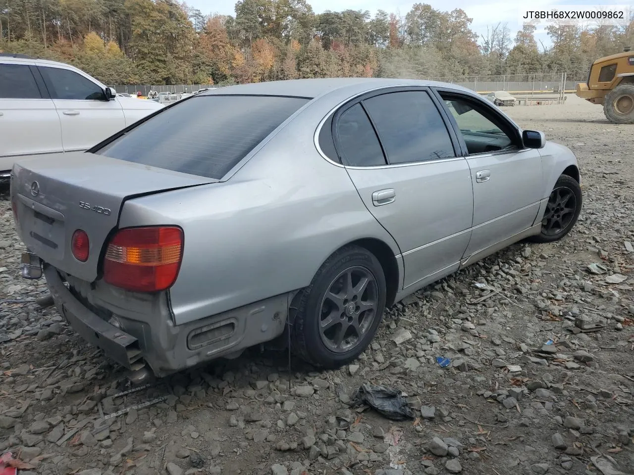 1998 Lexus Gs 400 VIN: JT8BH68X2W0009862 Lot: 77857224