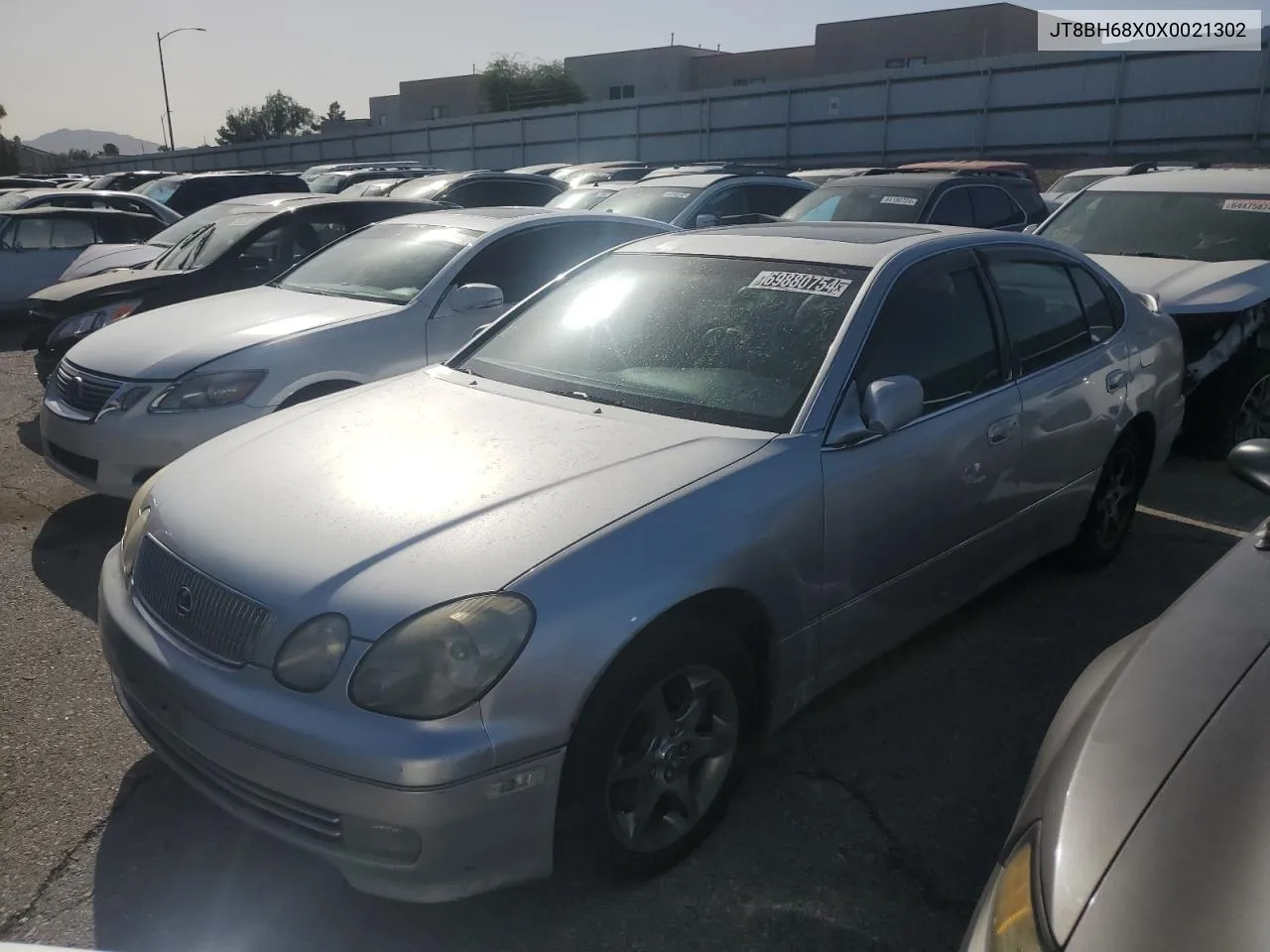 1999 Lexus Gs 400 VIN: JT8BH68X0X0021302 Lot: 69880754