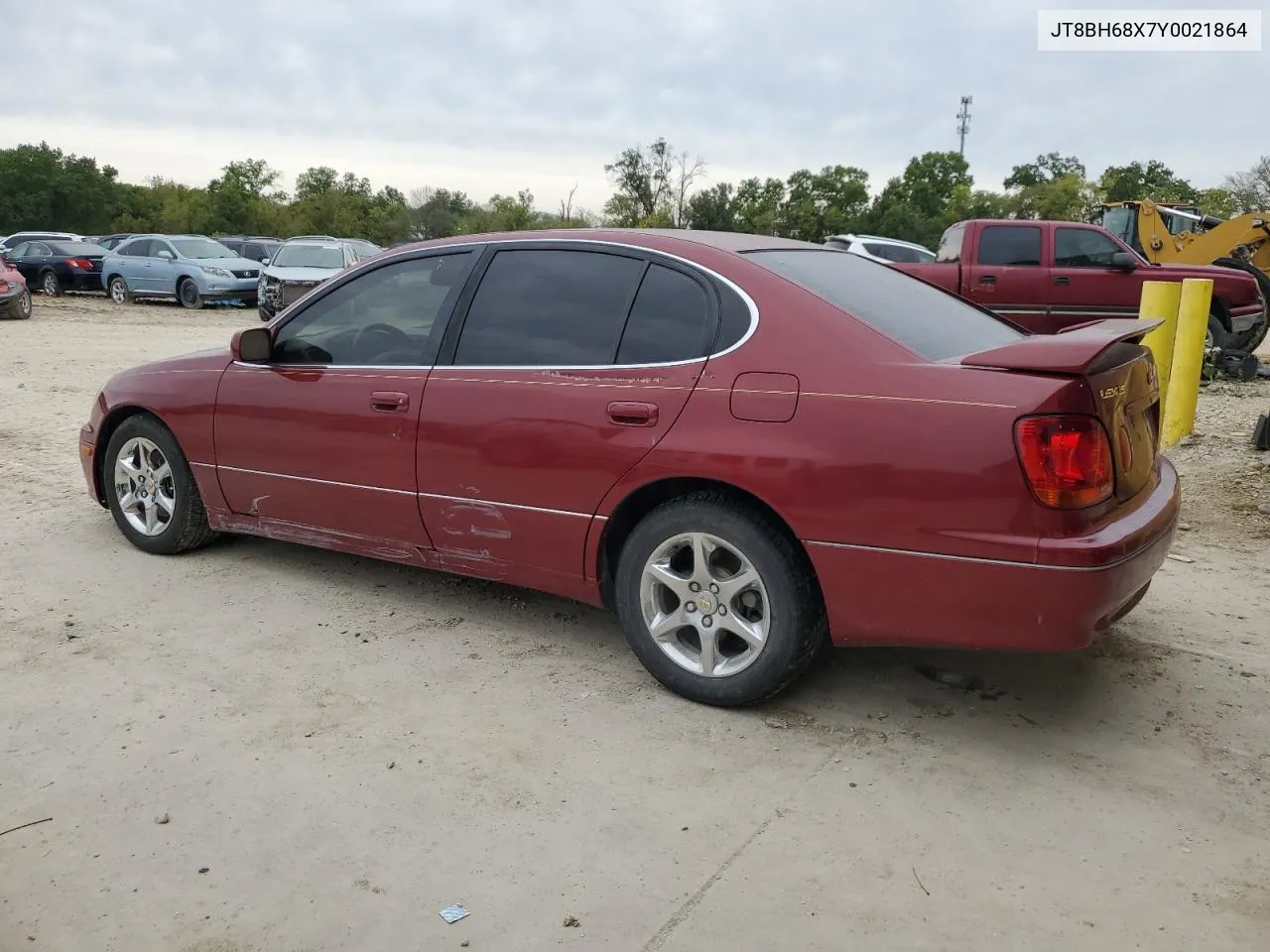 2000 Lexus Gs 400 VIN: JT8BH68X7Y0021864 Lot: 73508574