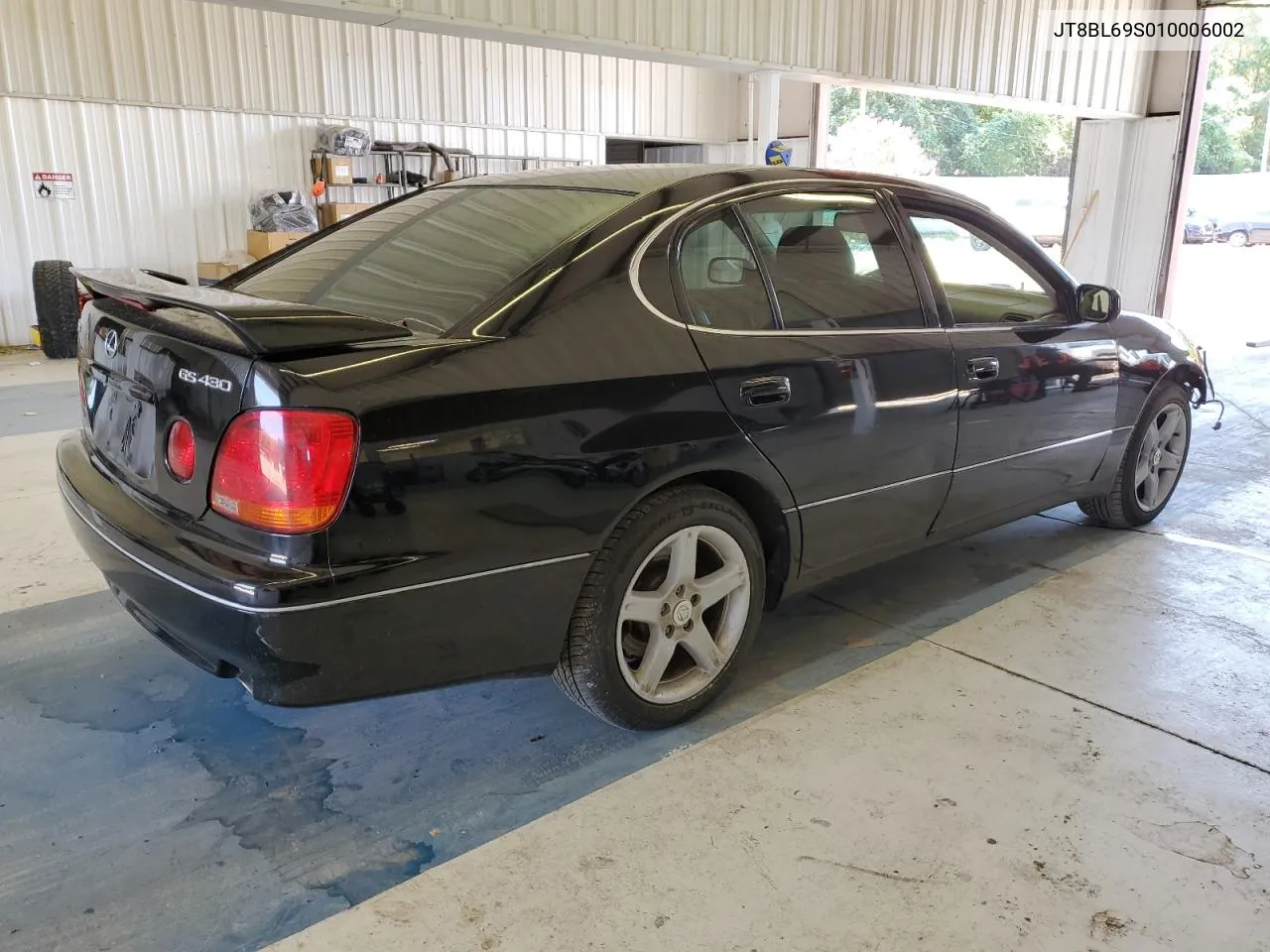 2001 Lexus Gs 430 VIN: JT8BL69S010006002 Lot: 69970504