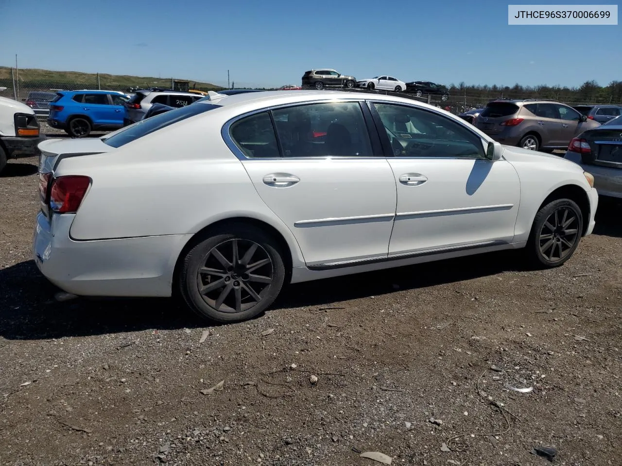 2007 Lexus Gs 350 VIN: JTHCE96S370006699 Lot: 59370344