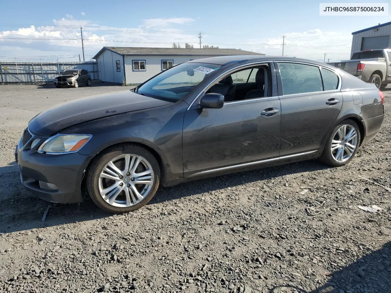 2007 Lexus Gs 450H VIN: JTHBC96S875006234 Lot: 68352374