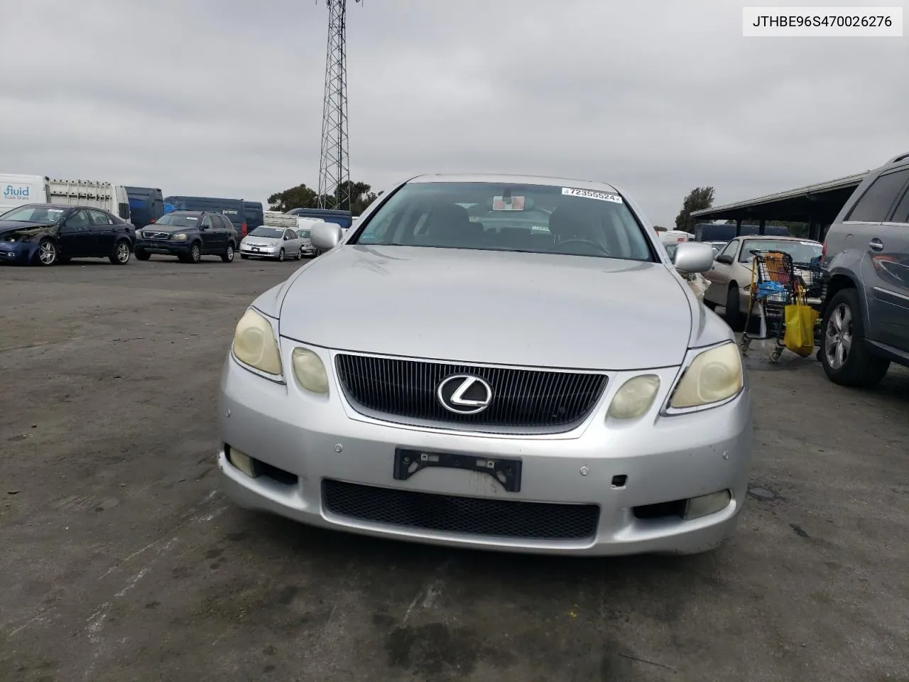 JTHBE96S470026276 2007 Lexus Gs 350