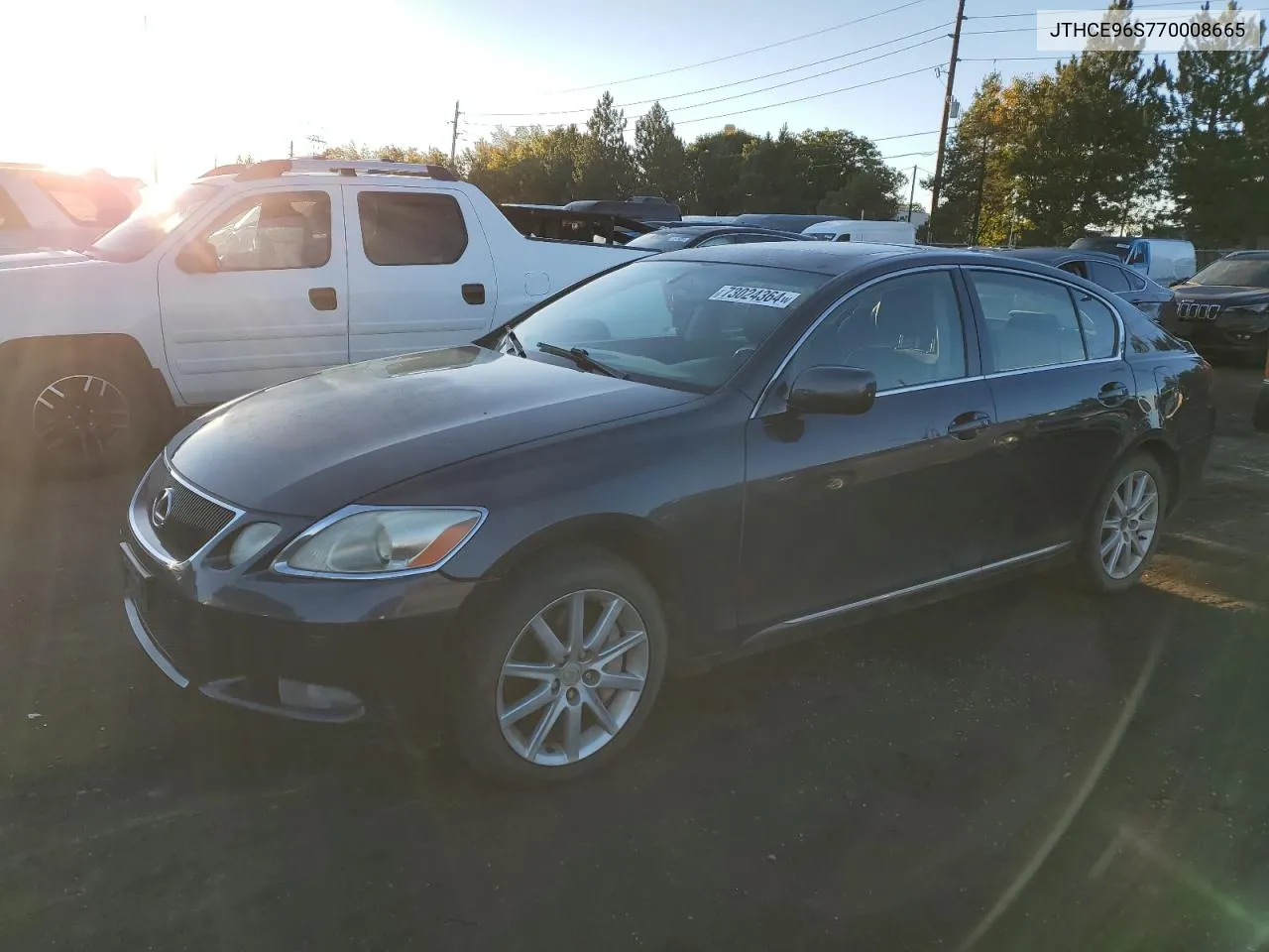 2007 Lexus Gs 350 VIN: JTHCE96S770008665 Lot: 73024364