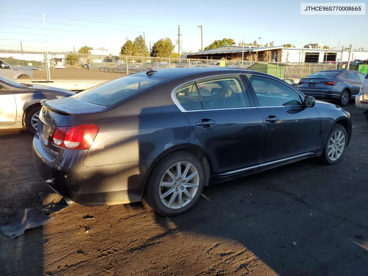 2007 Lexus Gs 350 VIN: JTHCE96S770008665 Lot: 73024364