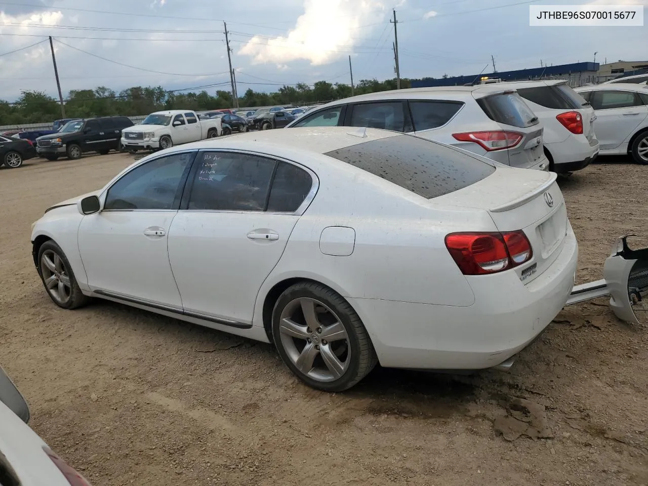 2007 Lexus Gs 350 VIN: JTHBE96S070015677 Lot: 73099574