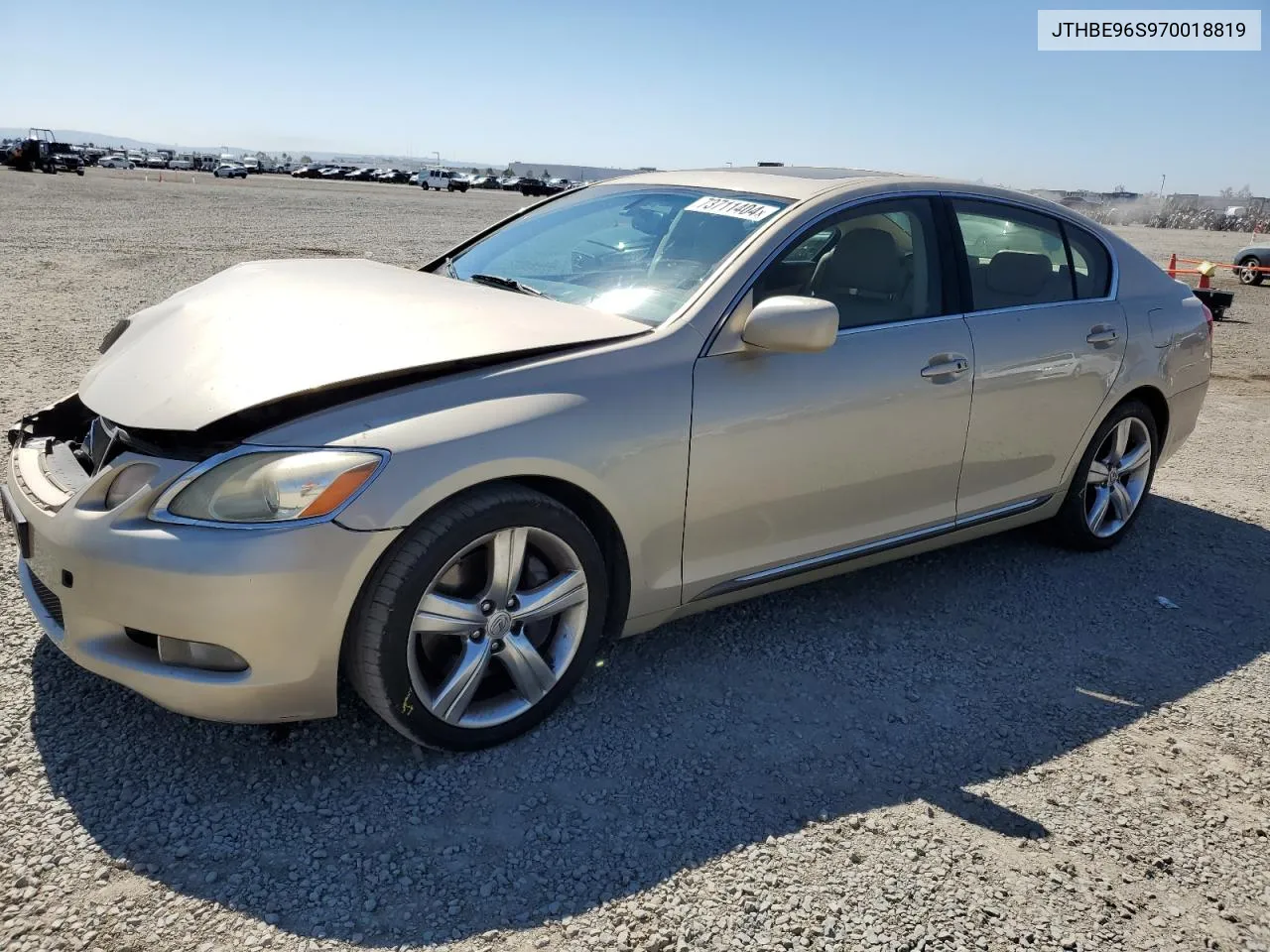 2007 Lexus Gs 350 VIN: JTHBE96S970018819 Lot: 73711404