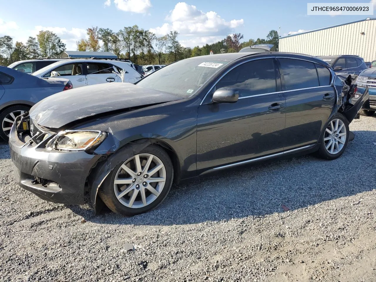 2007 Lexus Gs 350 VIN: JTHCE96S470006923 Lot: 74228724