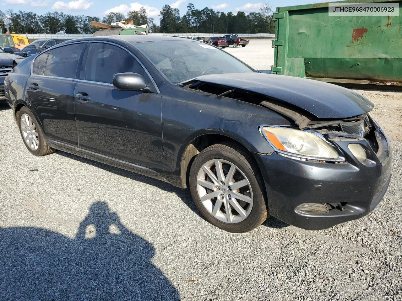 2007 Lexus Gs 350 VIN: JTHCE96S470006923 Lot: 74228724